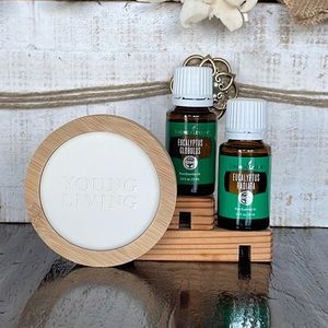Bundle of Young Living eucalyptus radiata and eucalyptus globulus